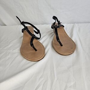 Black Strappy Sandals